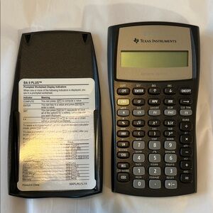 Texas Instruments BA II Plus Financial Calculator